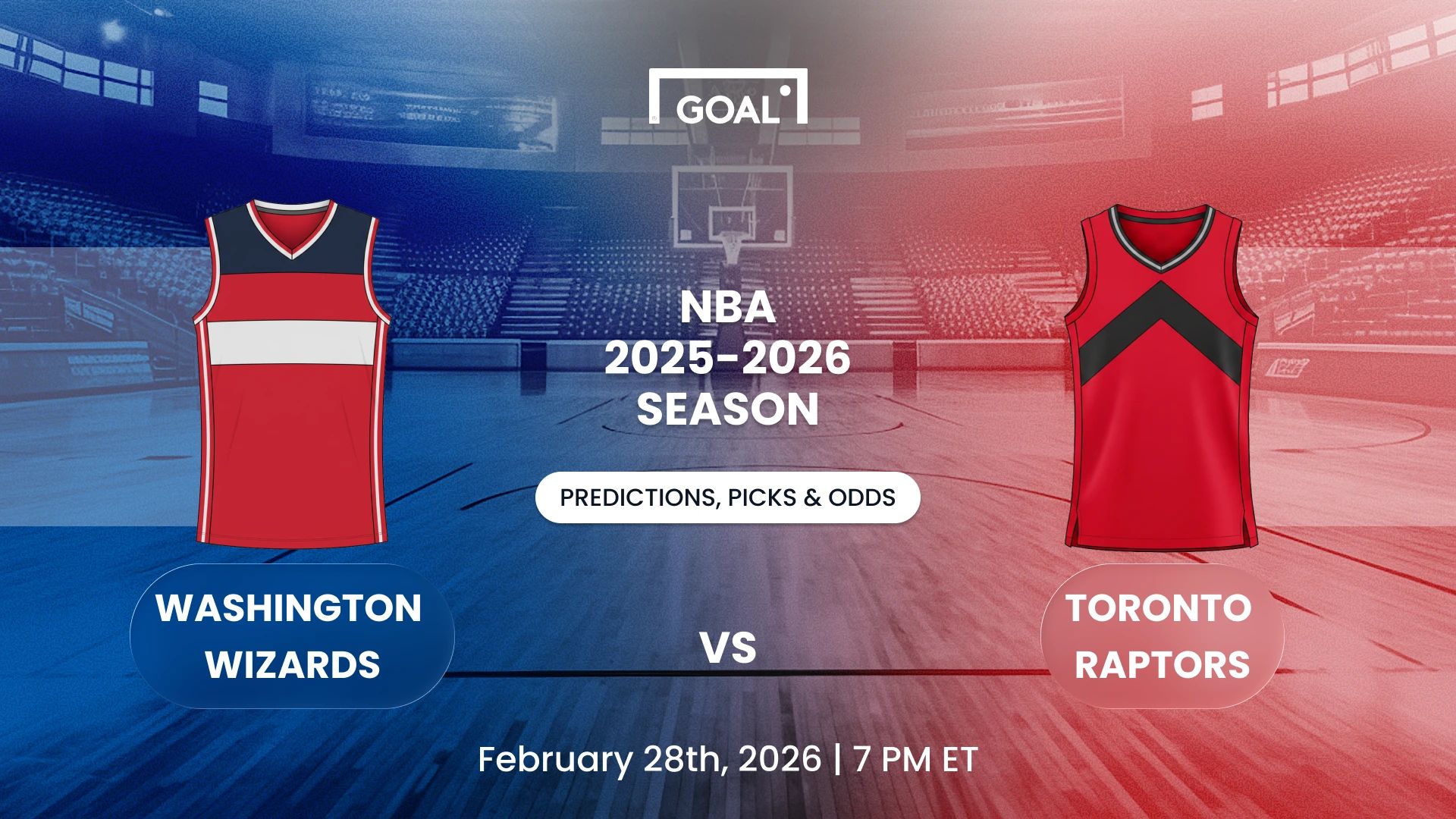 Raptors vs Wizards Predictions – NBA Picks & Odds – 2/28/2026