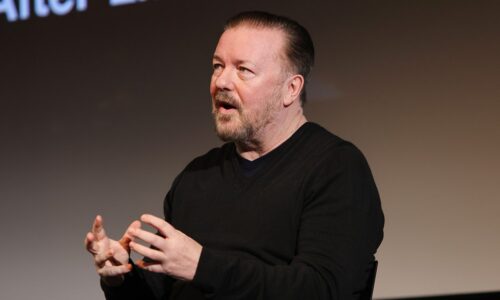 Ricky Gervais takes aim at Grammy winners for using speeches to get political