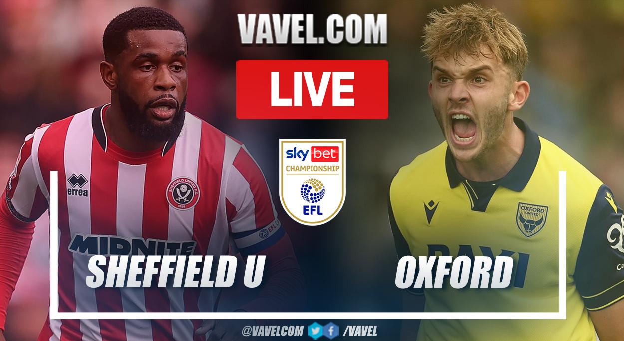 Sheffield United vs Oxford United LIVE Score Updates in EFL Championship Match | 02/03/2026