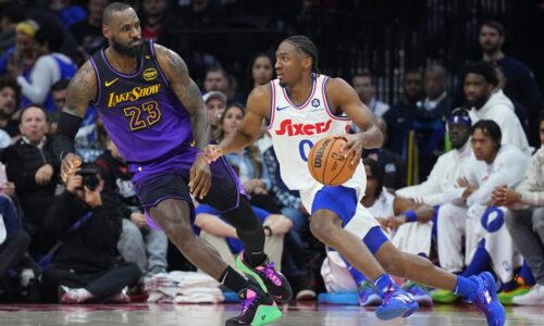 Sixers look to push win streak to 6 games vs. Los Angeles Lakers