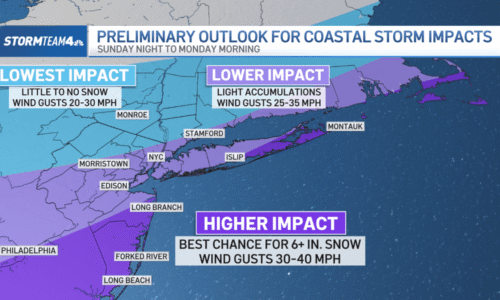 Snowstorm in NYC this weekend? What the models are saying now – NBC New York