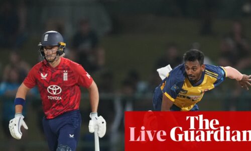 Sri Lanka v England: third men’s cricket T20 international – live | Cricket