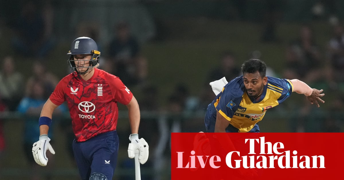 Sri Lanka v England: third men’s cricket T20 international – live | Cricket