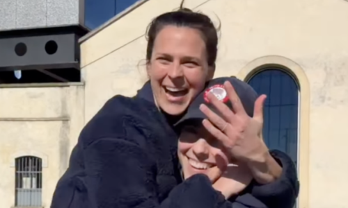 Team USA’s Knight, Bowe get engaged at the Olympics