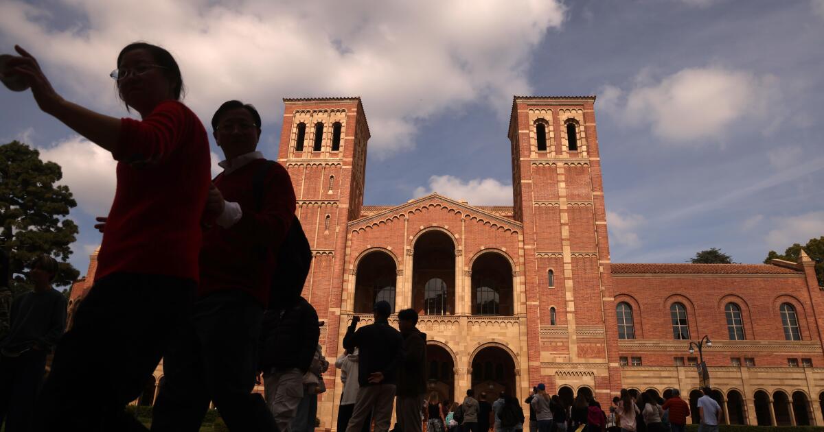 Trump sues UC over alleged ‘hostile’ environment for Jewish UCLA employees