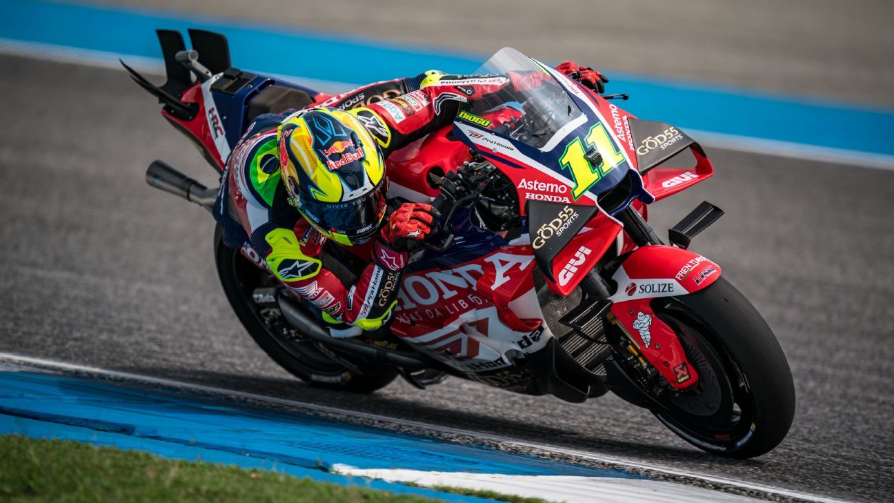 Veja como foi o primeiro treino livre de Diogo Moreira na Tailândia na MotoGP