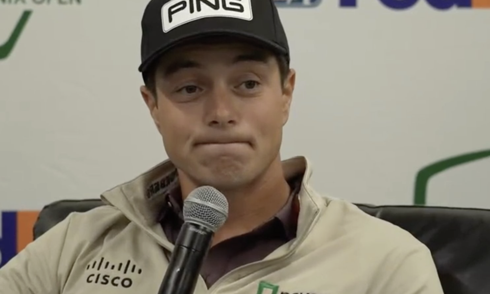 Viktor Hovland teases new driver shaft and head combo – GolfWRX