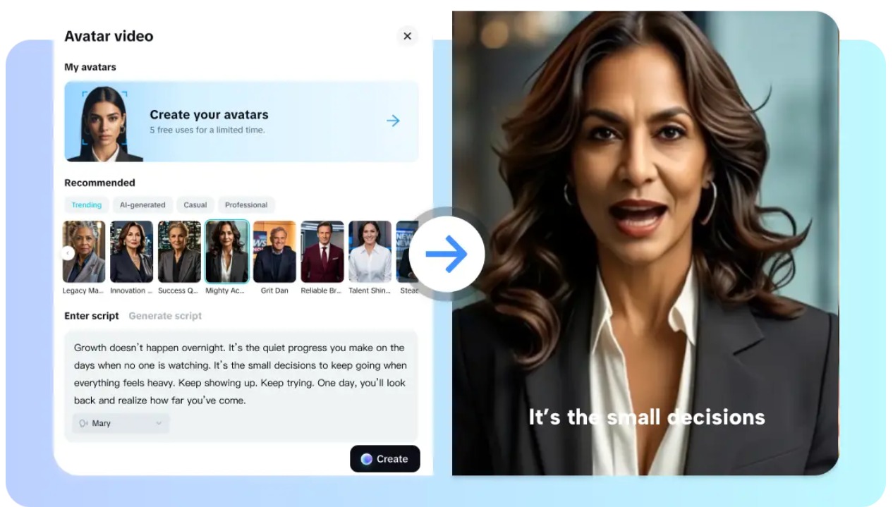 Como Criar Vídeo Promo Online Usando um Gerador de Vídeo IA