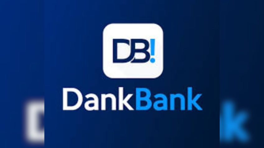Na imagem, o logo da fintech Dank Sociedade de Crédito Direto S.A., que se apresentava como Dank Bank nas redes sociais, embora não possuísse licença bancária