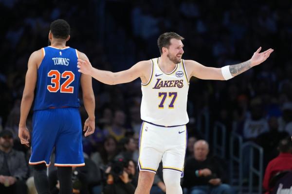 Behind Luka Doncic, Lakers vie for season sweep of Timberwolves