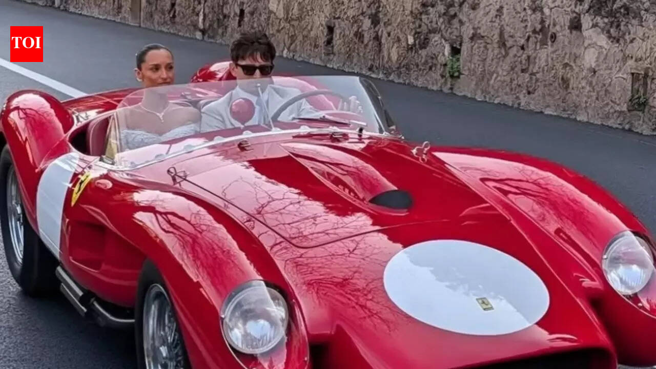 Charles Leclerc’s wife Alexandra Saint Mleux adopts new surname, shares first post after wedding | Formula One News