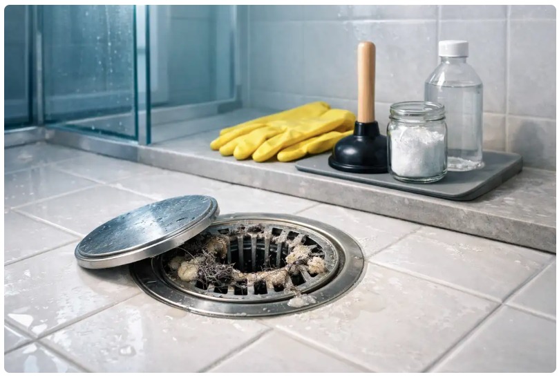 Como desentupir ralo do chuveiro