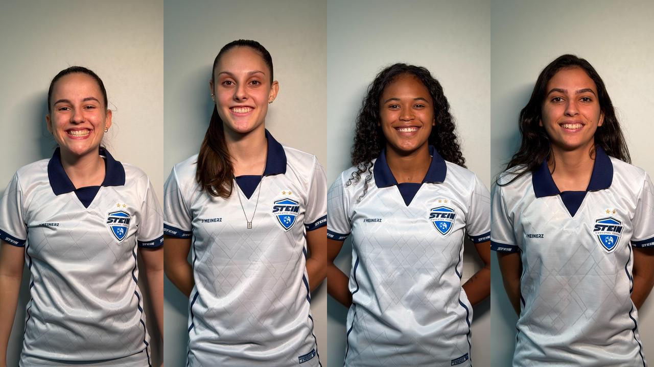 Dani Tigrinhos, Debora, Evelyn e Marianny integram elenco adulto do Stein Cascavel Futsal
