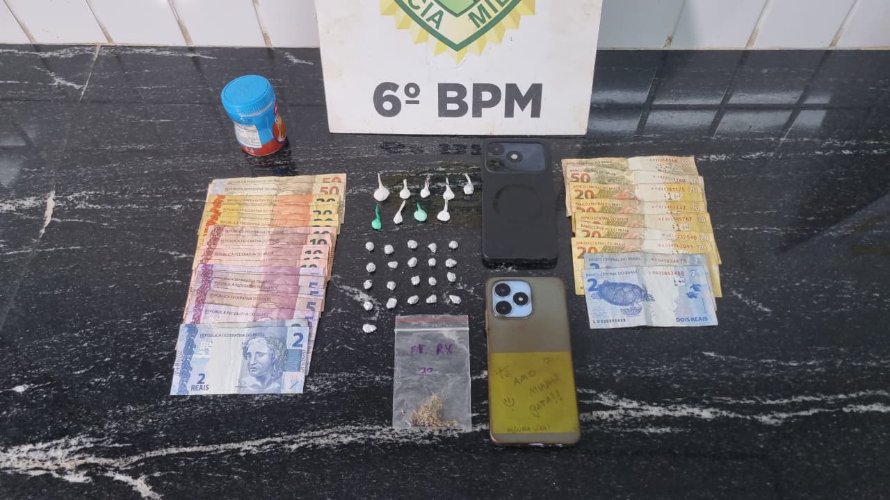 Duas mulheres são presas por tráfico de drogas no bairro Floresta, em Cascavel