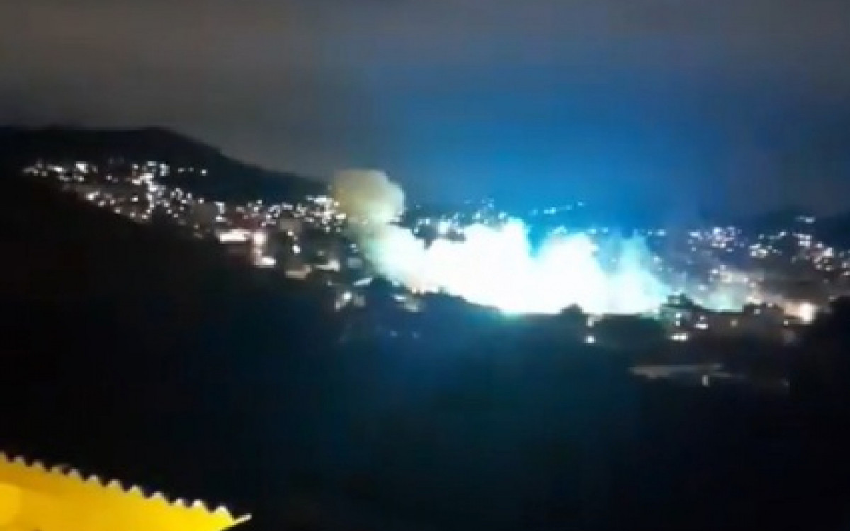 Explosão assusta moradores de Quintino; vídeo! | Rio de Janeiro