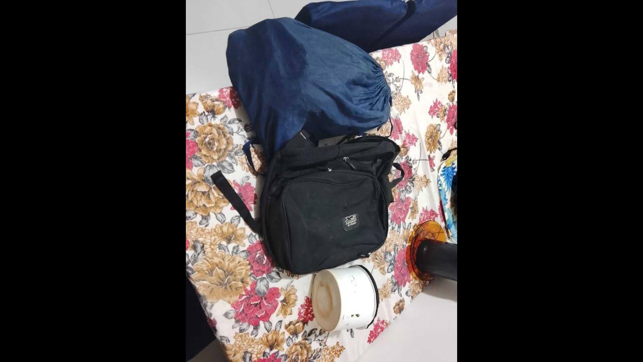 Foi achado bolsa no bairro Brasmadeira