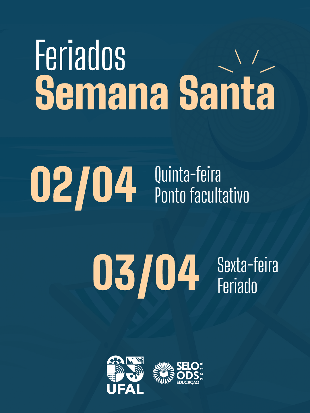 Gestão orienta setores sobre feriado e ponto facultativo na Semana Santa — Notícias