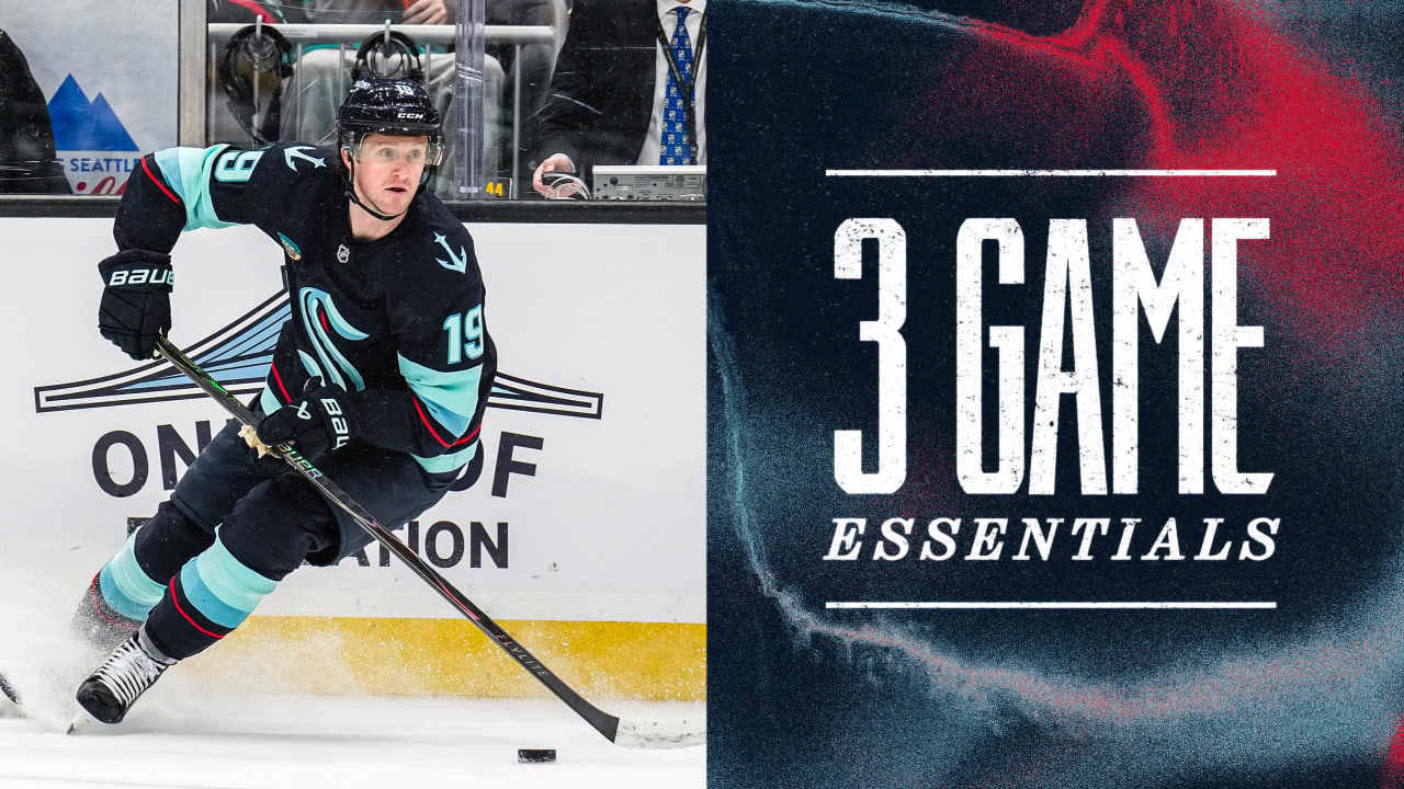 Hurricanes (38-15-6) vs Kraken (28-22-9) | 7:00 p.m.