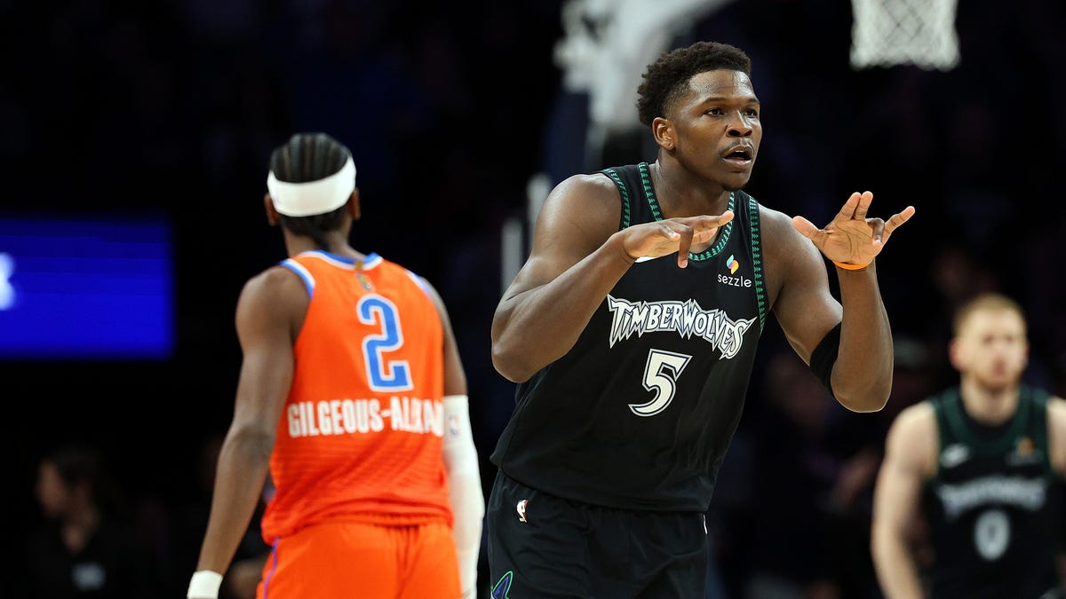 Is Anthony Edwards playing today?