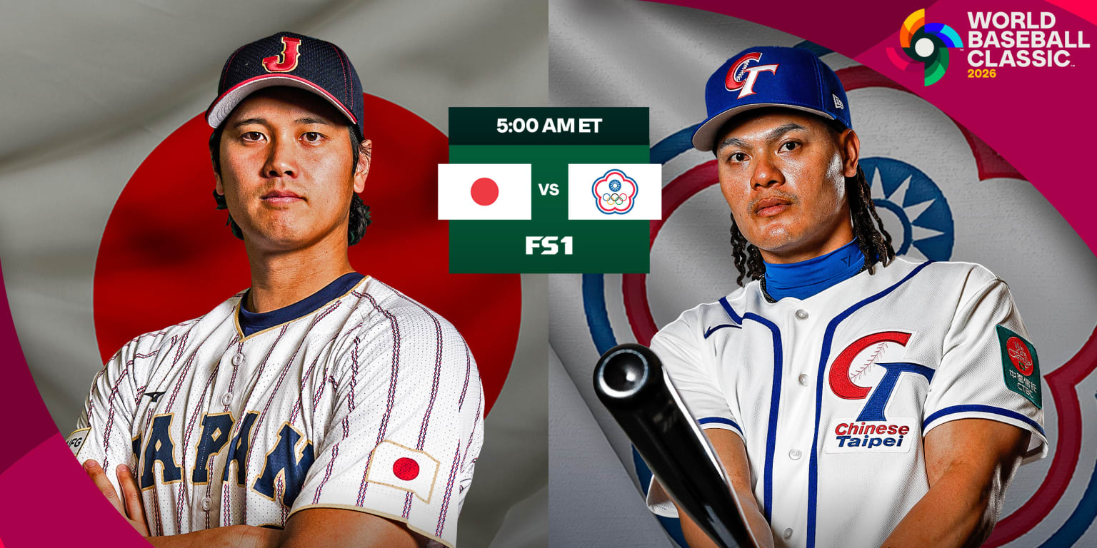 Japan vs. Chinese Taipei in 2026 World Baseball Classic