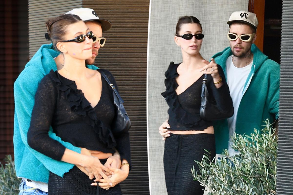 Justin Bieber and wife Hailey pack on the PDA in LA after ‘surprise’ pregnancy reveal
