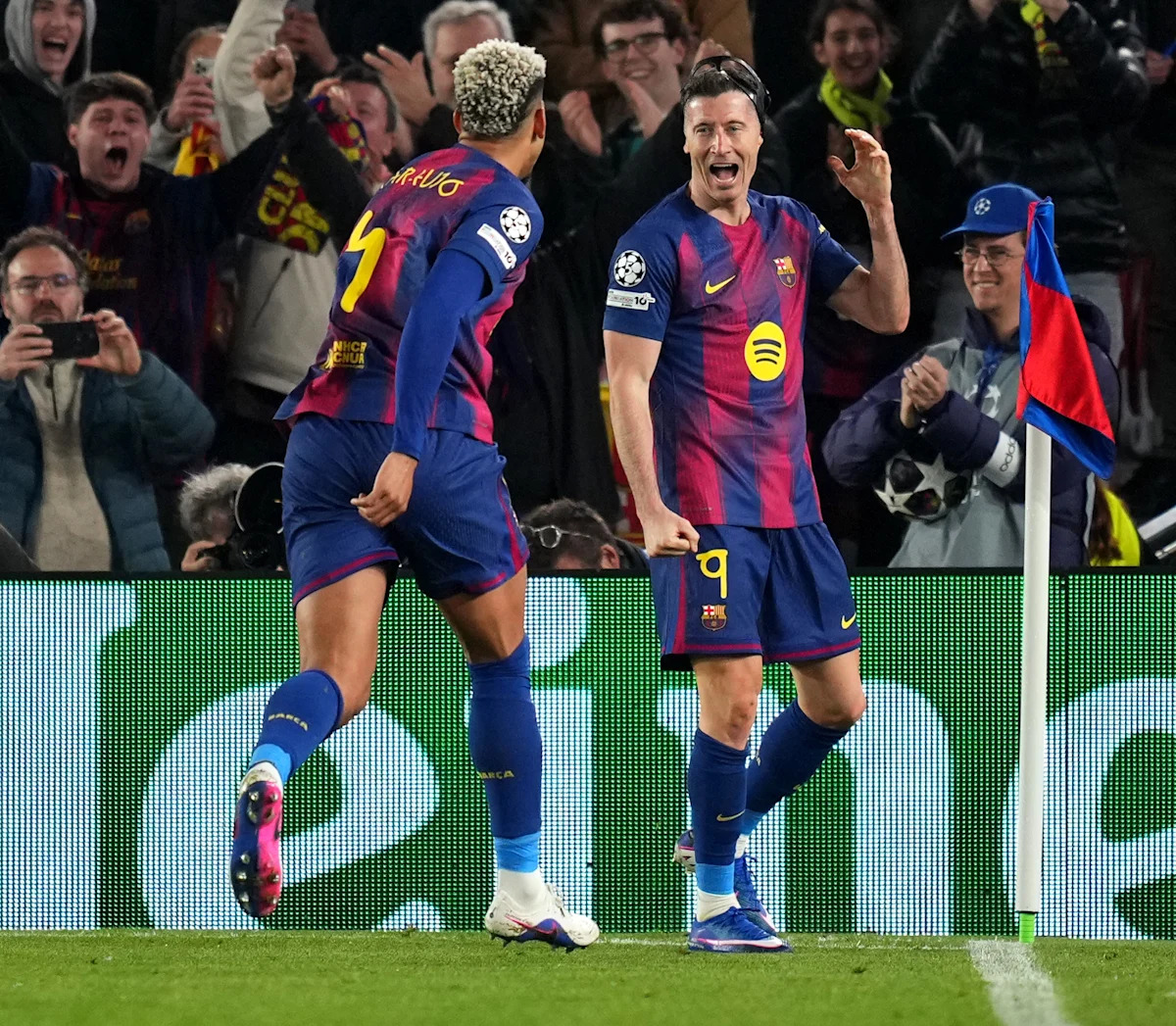 🔥 Lewandowski eclipses Messi, sets two Champions League records