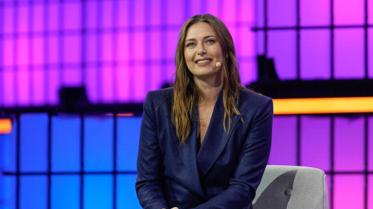 Maria Sharapova, present at Indian Wells to watch the women’s semifinals