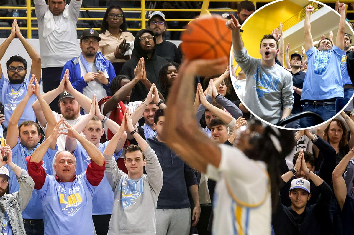 Meet the ‘Fins up’ guys who put LIU hoops fans on the map