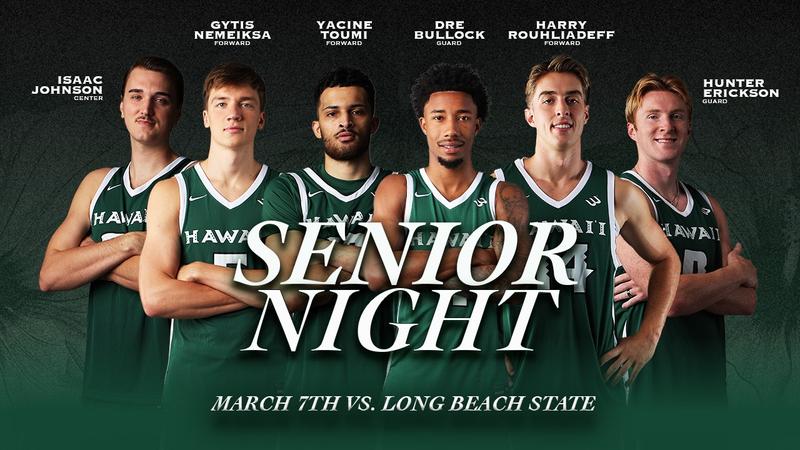 Men’s Basketball Faces Long Beach State On Senior Night With Big West Title In Play