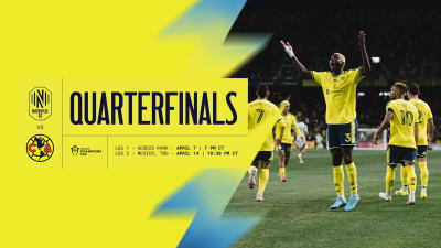 Nashville Soccer Club Hosting Club América at GEODIS Park April 7 in Concacaf Champions Cup