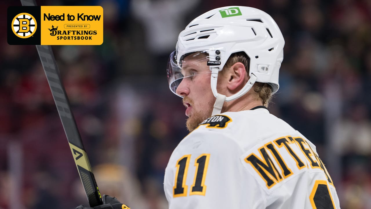 Need to Know: Bruins at Sabres