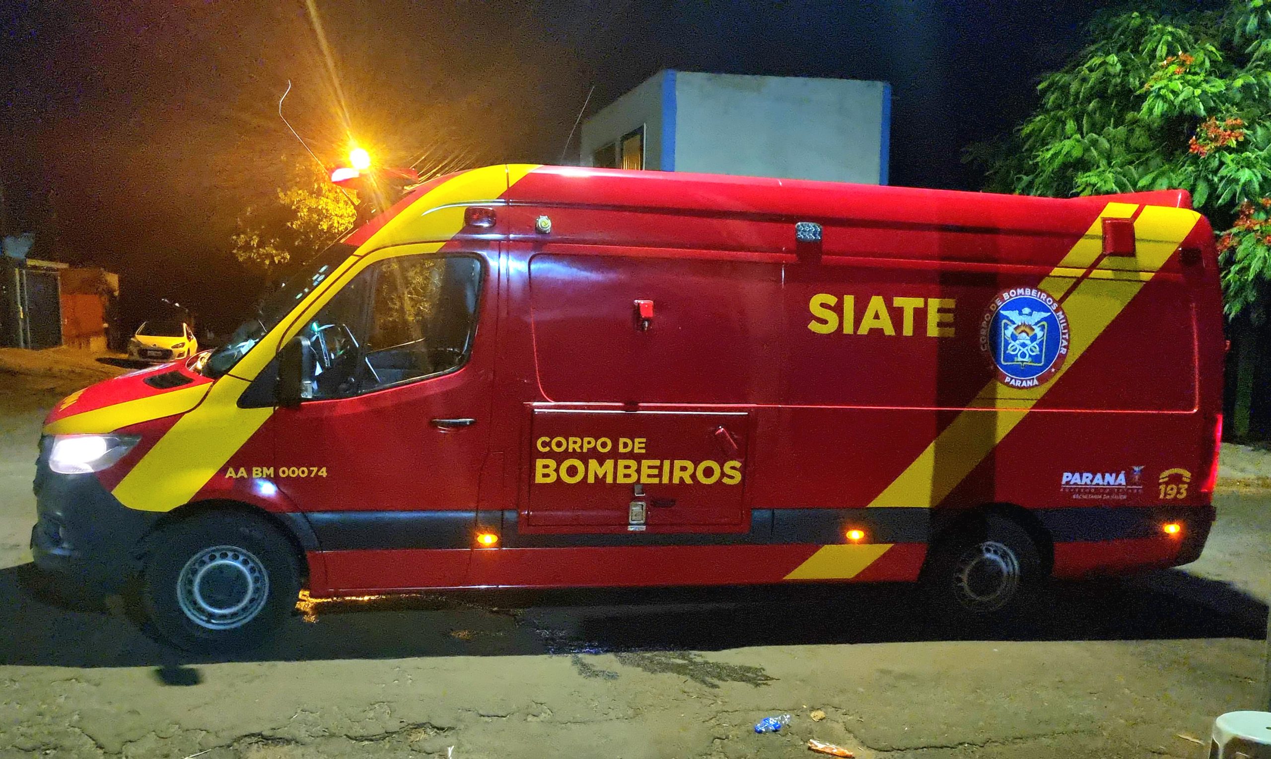 Queda sobre motocicleta deixa mulher ferida na região norte de Cascavel