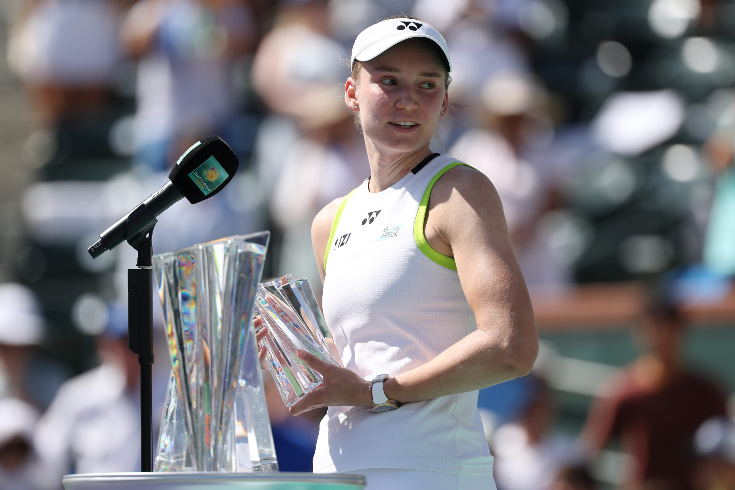 Rybakina up to No. 2, Gibson soars into Top 100