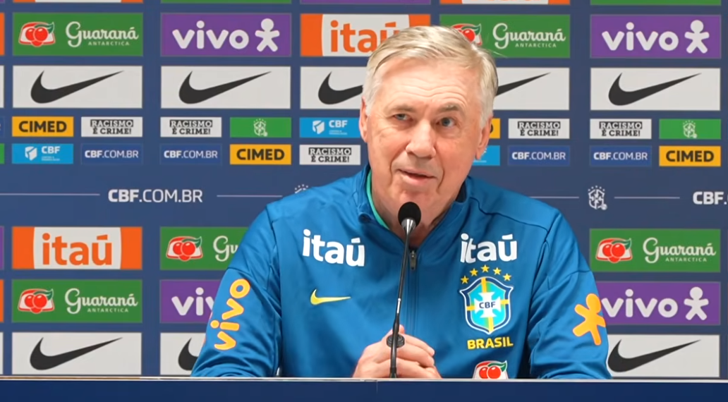 Seleção Brasileira: horário e onde assistir à convocação de Ancelotti
