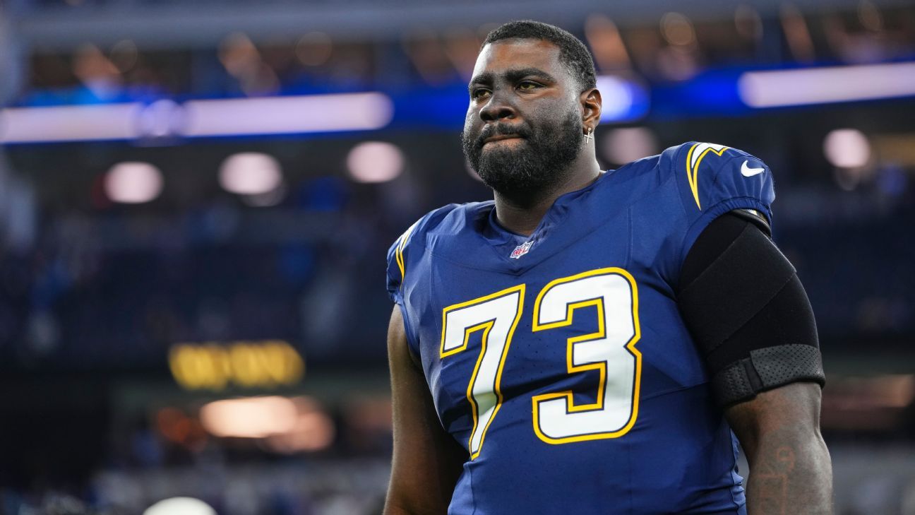 Source: Chargers to release Mekhi Becton in cost-cutting move