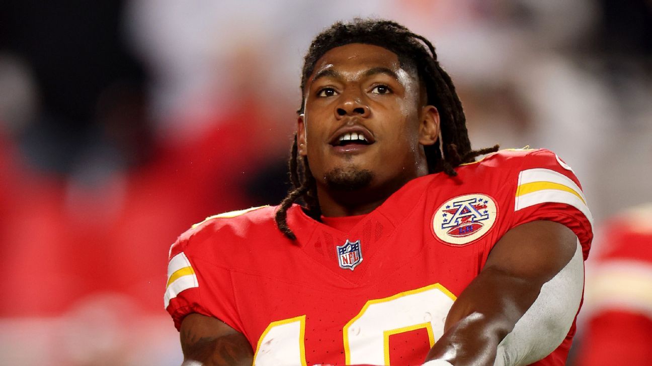 Source: Lions add RB Isiah Pacheco to pair with Jahmyr Gibbs