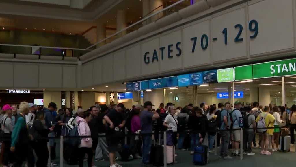 Storms strike on the busiest day of spring break travel at MCO