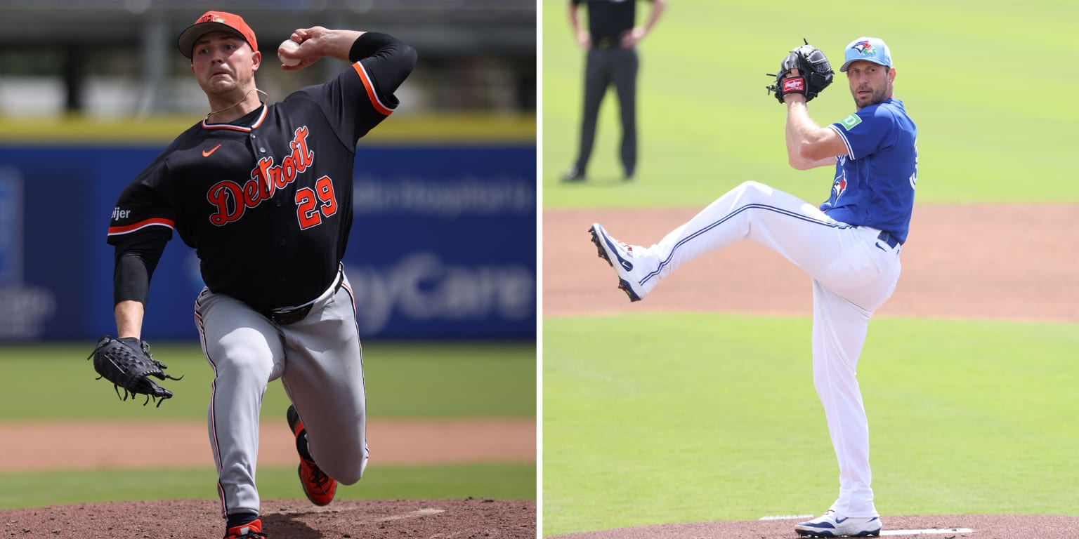 Tarik Skubal and Max Scherzer meet, talk baseball after spring matchup