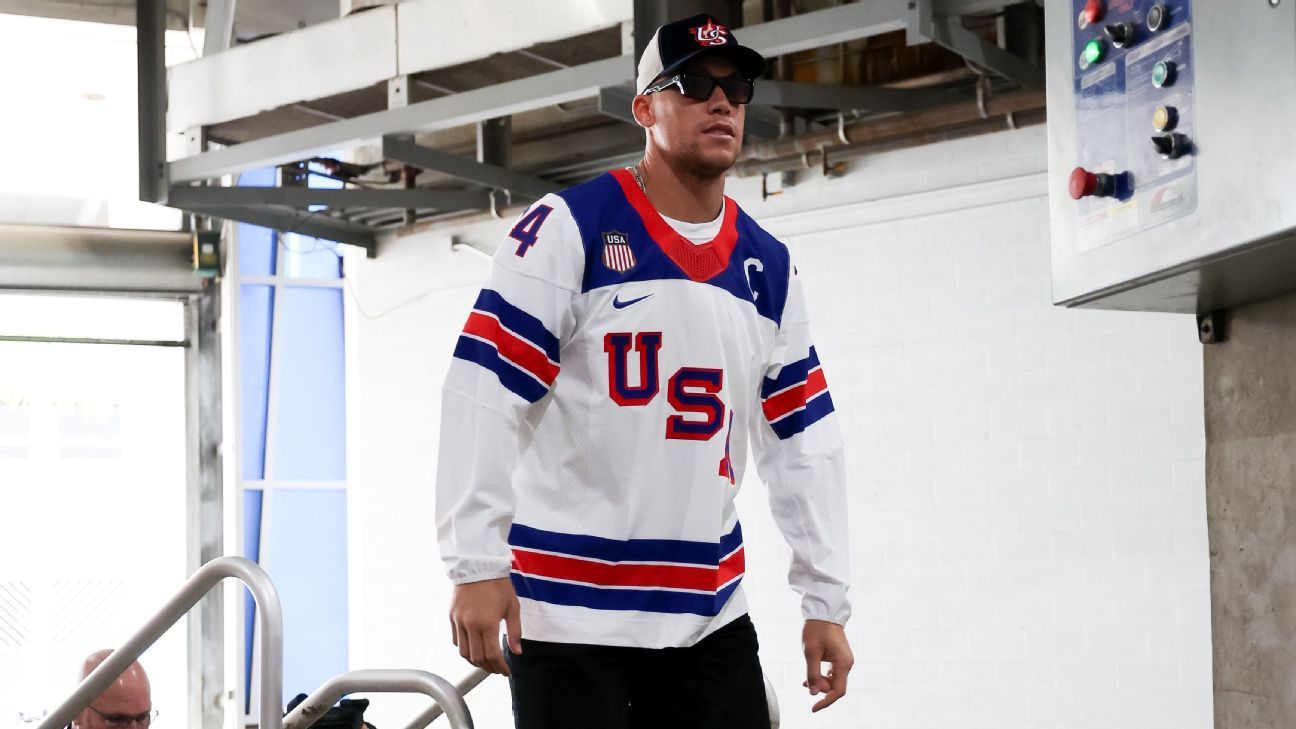 Team USA arrives at WBC championship in game-worn USA Olympic hockey jerseys