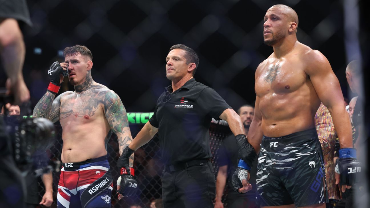 UFC champ Tom Aspinall: Confidence took a hit after Ciryl Gane fight