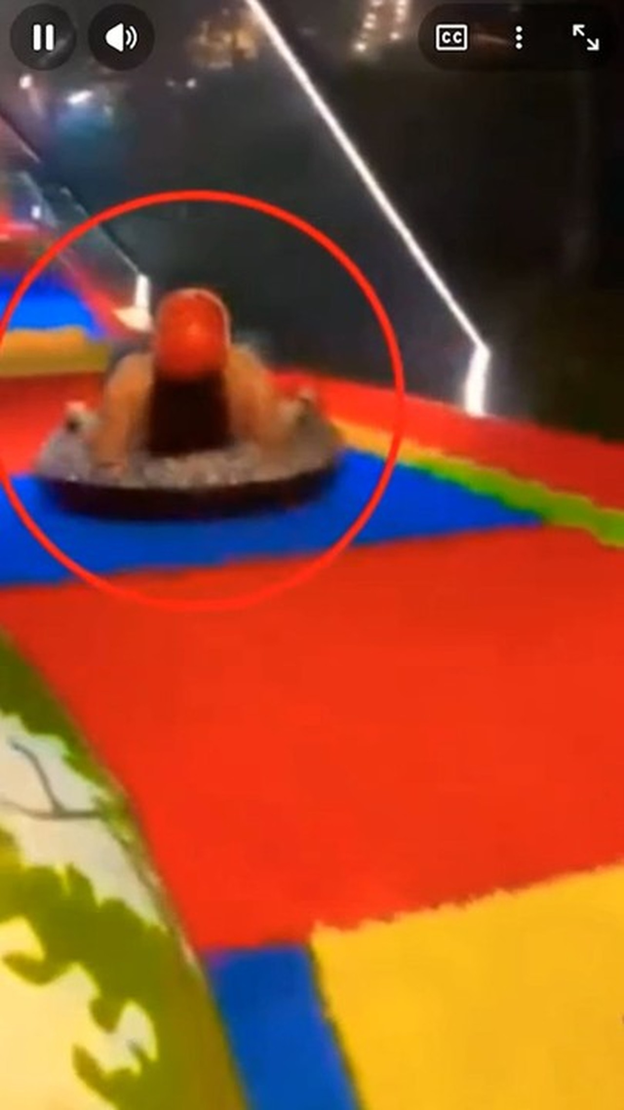 Vídeo mostra últimos momentos de mulher que morreu após acidente em tobogã na Colômbia