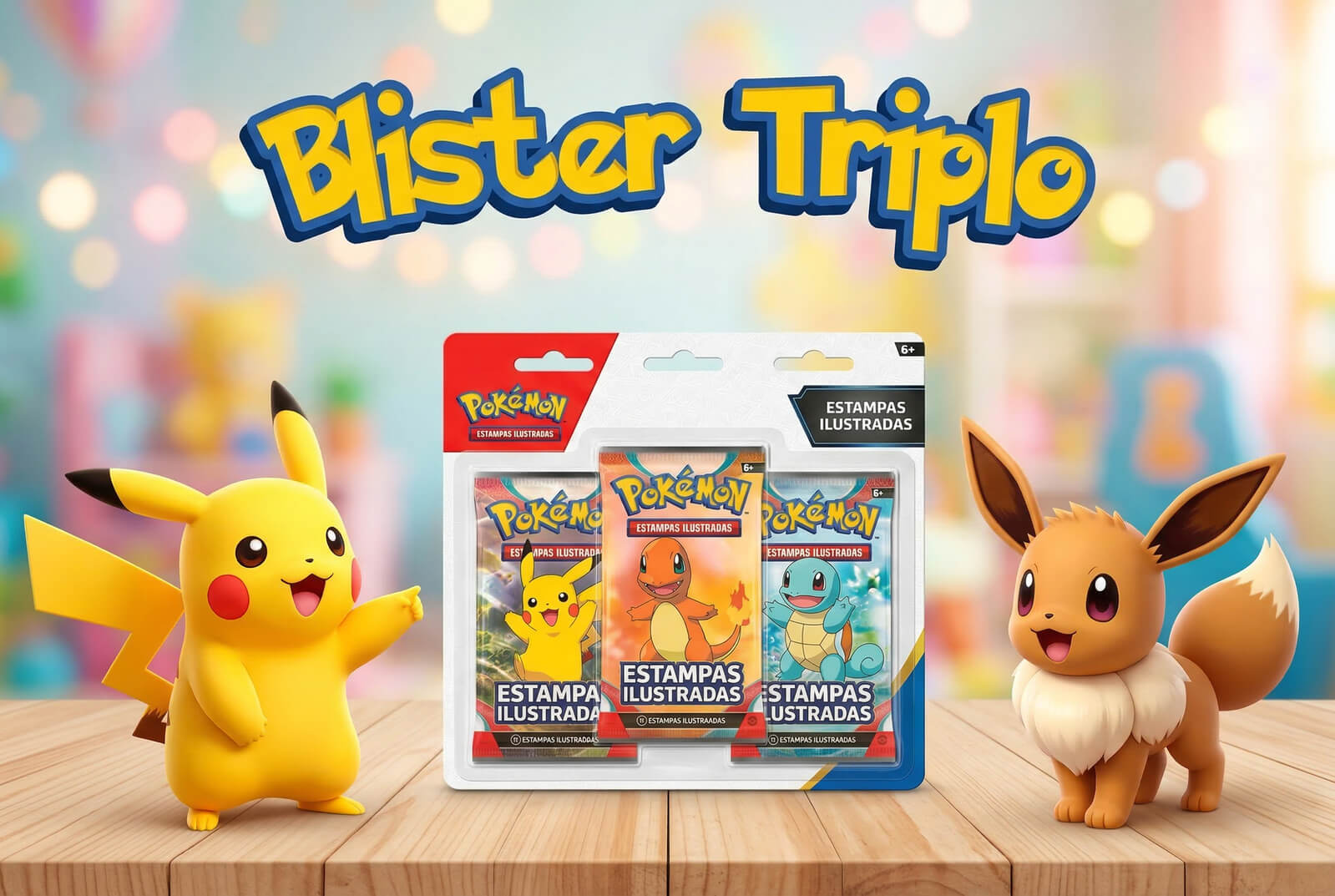 Blister Triplo Pokémon TCG: o produto que equilibra abertura, coleção e custo