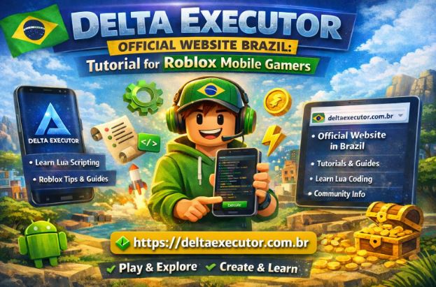 Site oficial do Delta Executor no Brasil: Tutorial para jogadores de Roblox Mobile