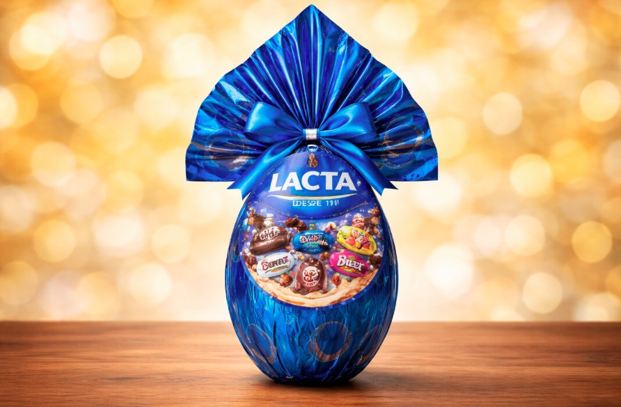 Ovo de Páscoa Lacta: variedade e cremosidade para fãs de chocolate