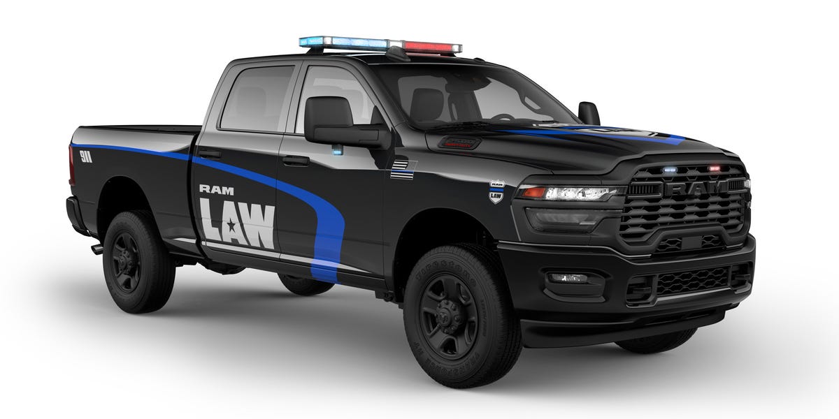 2027 Ram 2500 Emergency Response Vehicle Is a Pursuit-Capable Heavy Duty Police Truck