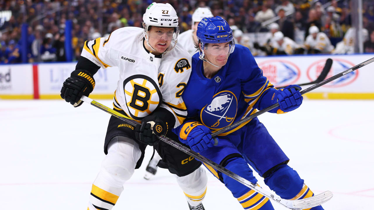 3 Things to Watch: Bruins at Sabres, Game 1 of Eastern Conference 1st Round