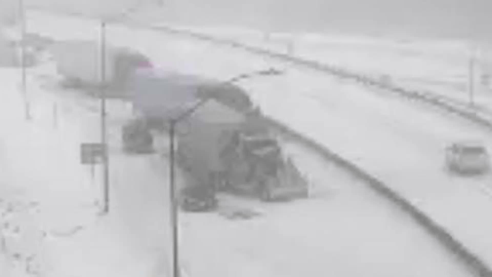 75 Vehicle Pileup Closes Colorado Mountain Pass