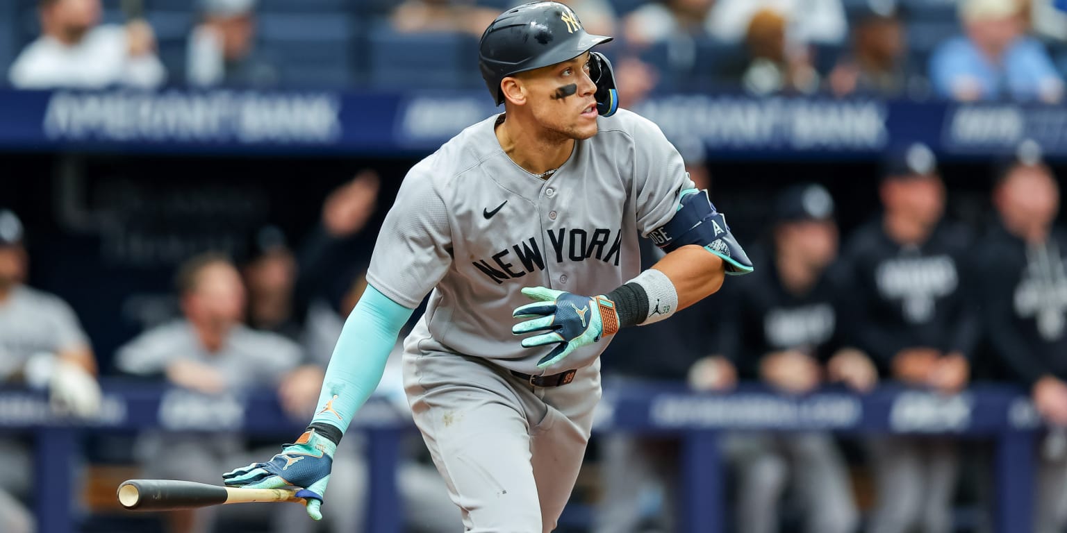 Aaron Judge homers in Yankees' loss to Rays