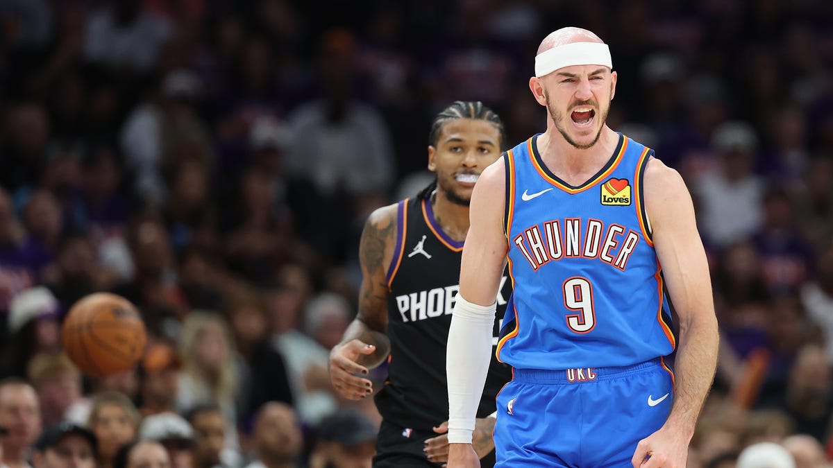 Alex Caruso stays steady in OKC Thunder’s Game 3 win at Phoenix