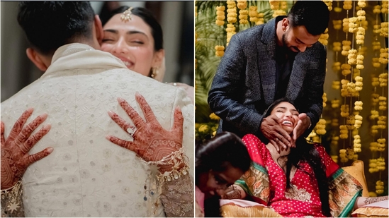 Athiya Shetty wishes ‘my person’ KL Rahul on his 34th birthday, shares unseen pictures from wedding